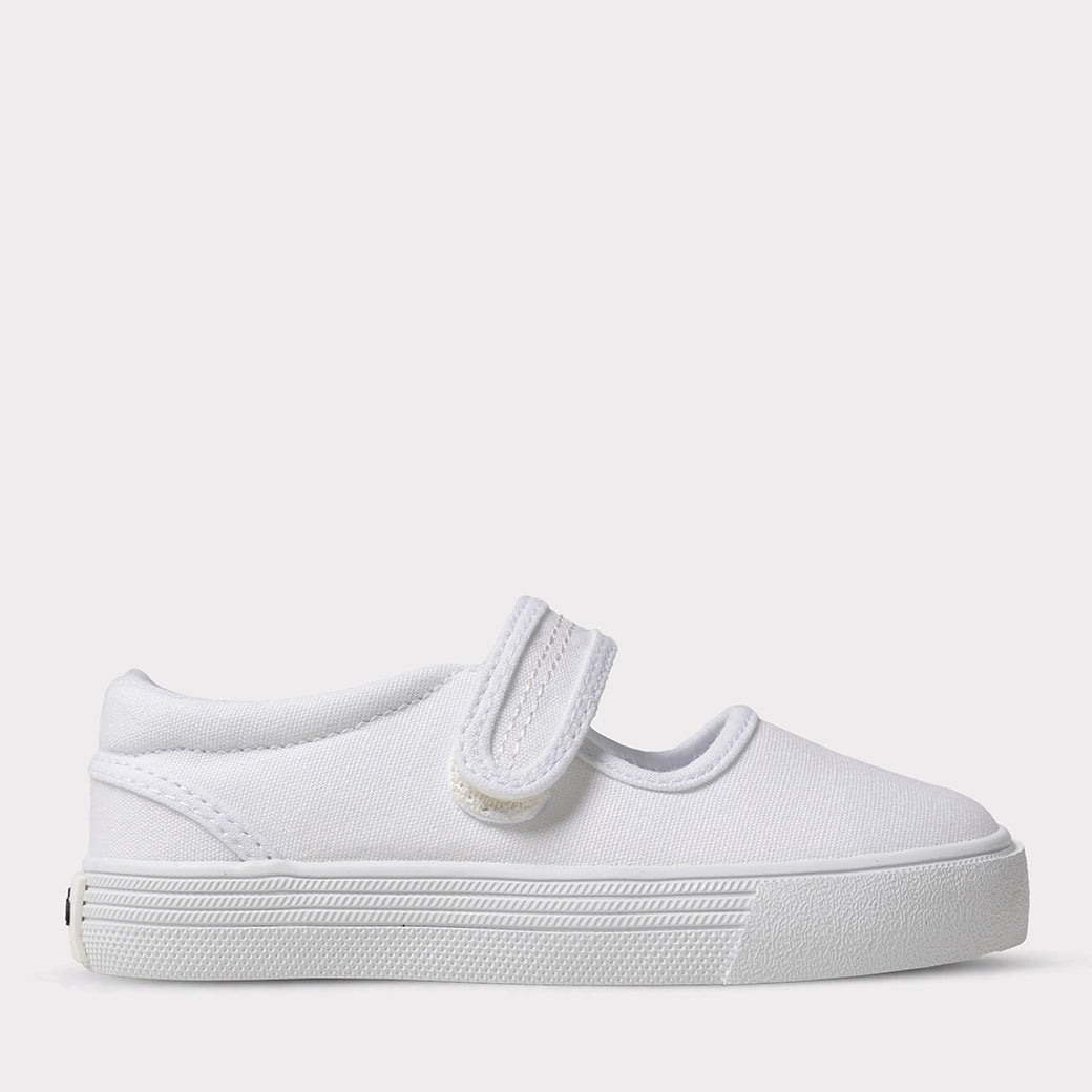 Jamie - White Leather Shoe