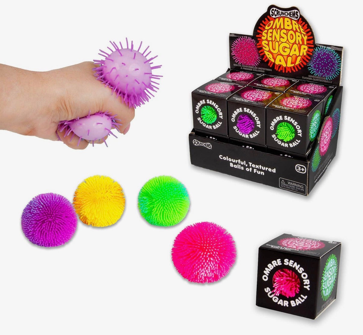 Scrunchems Ombre Sensory Sugar Ball