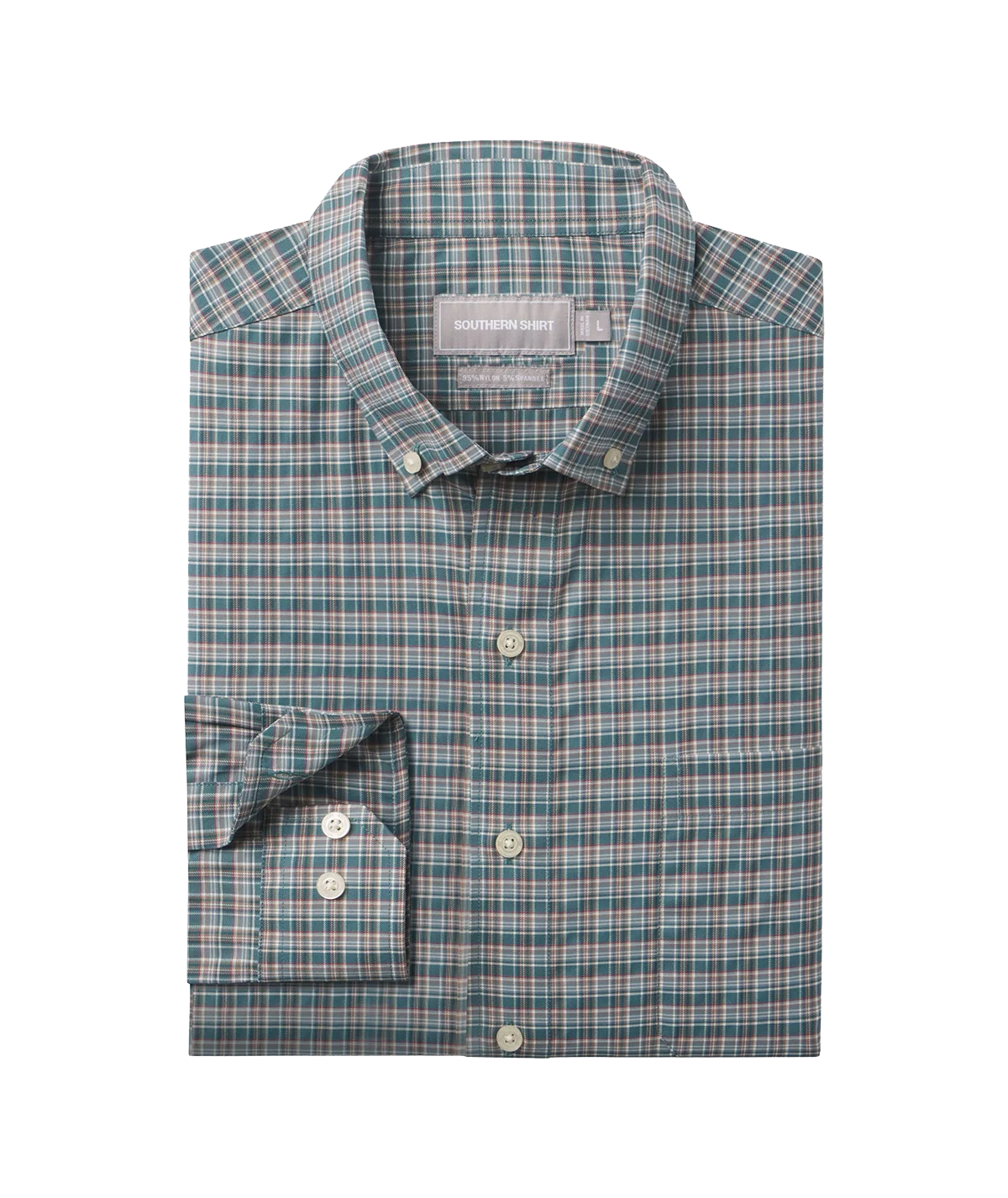 Bennett Bayou Teal Button Down
