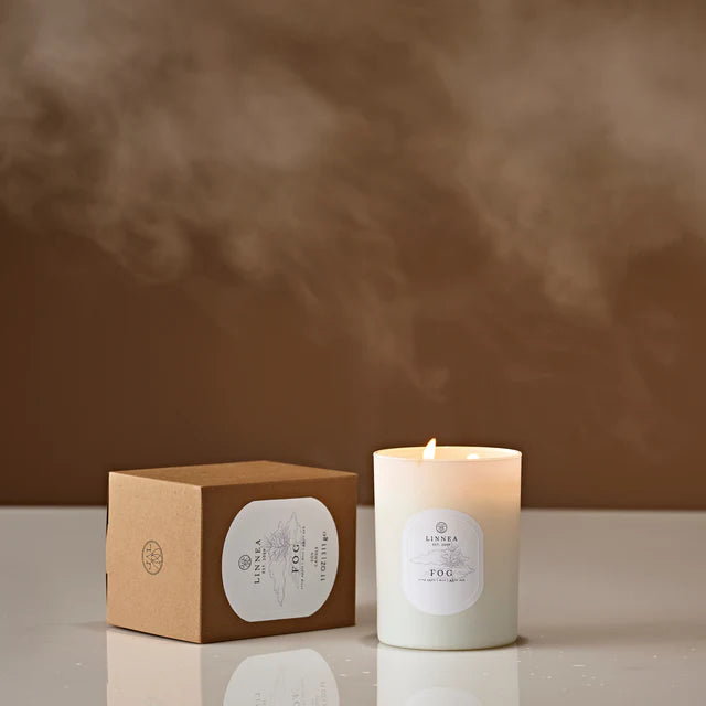 Linnea Large Candle- Fog