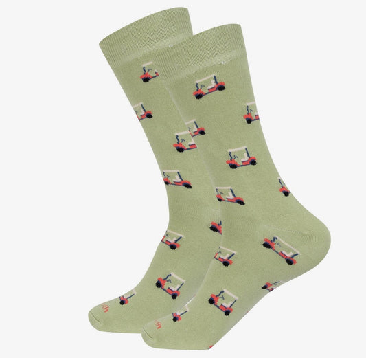 Green Golf Socks