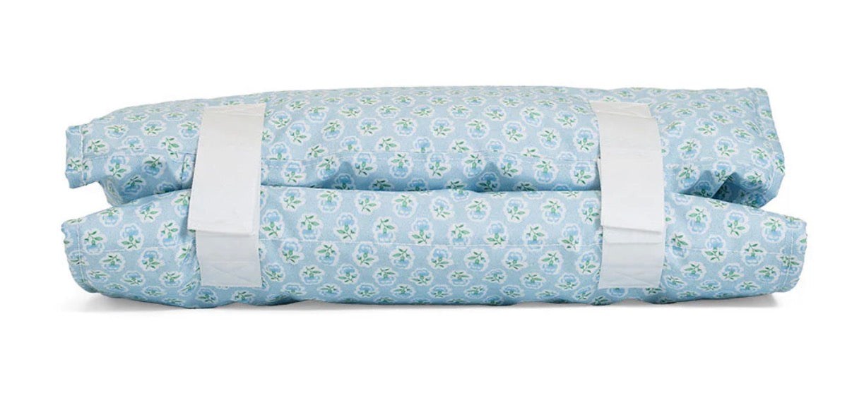 Blue Petite Fleur Nap Mat