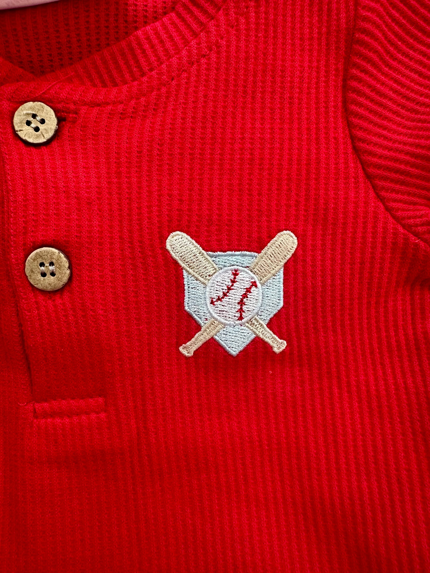 Baseball Romper