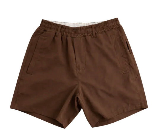 Brown FB Shorts