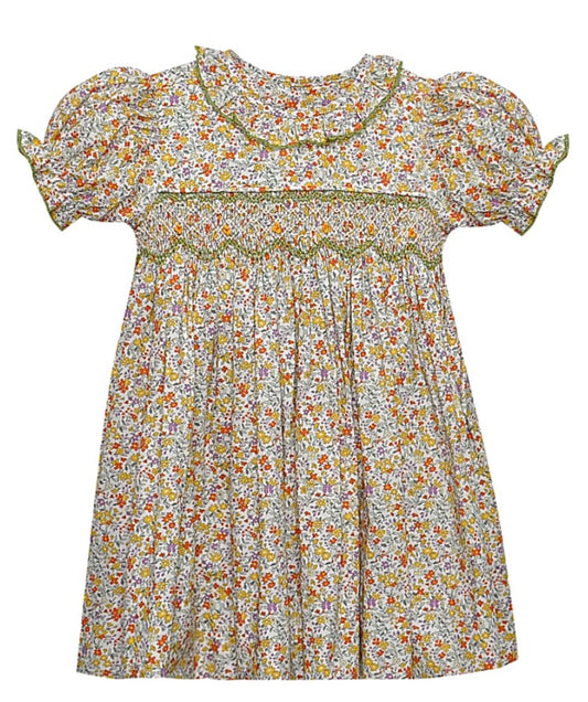 Juliette Dress- Yellow Flower