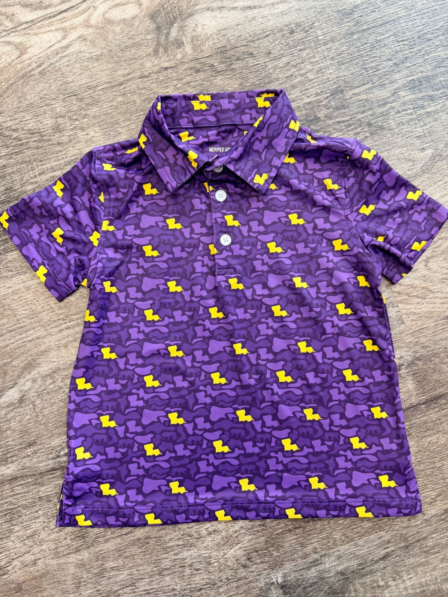 Louisiana Camo Polo