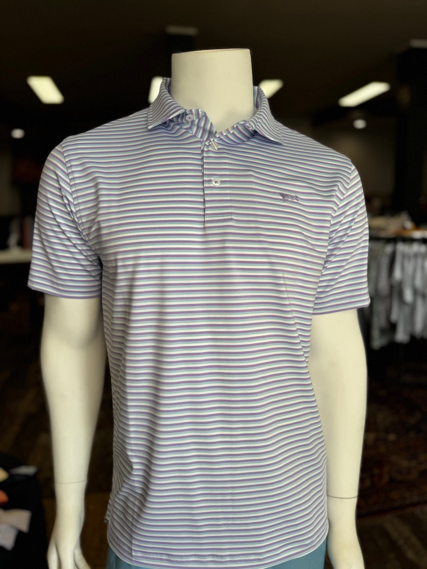 Surf Stripe Performance Polo