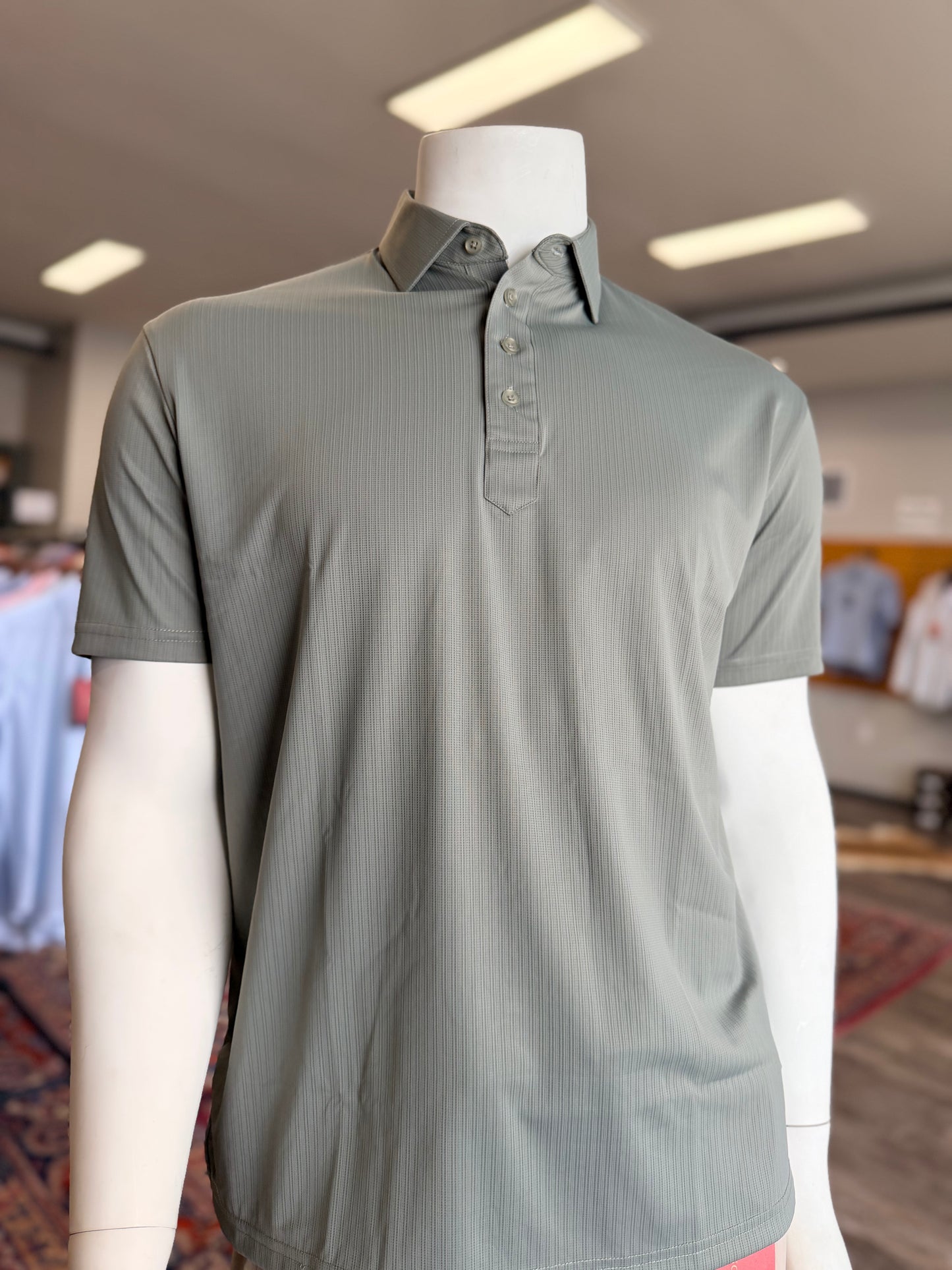 Dusty Sage Tonal Polo