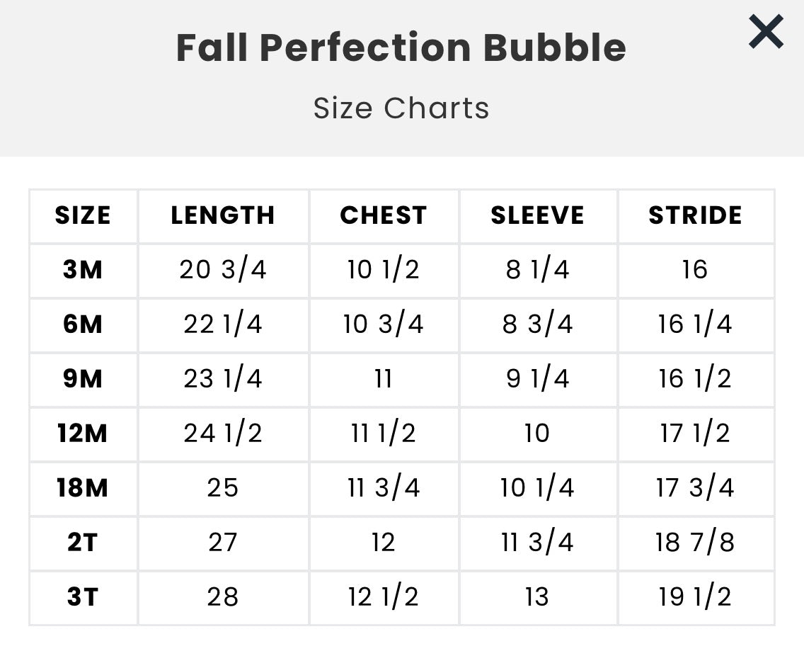 Fall Perfection Bubble