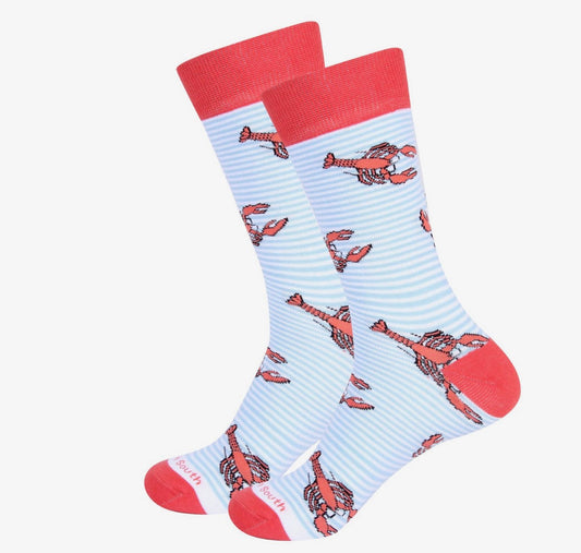 Crawfish Stripe Socks