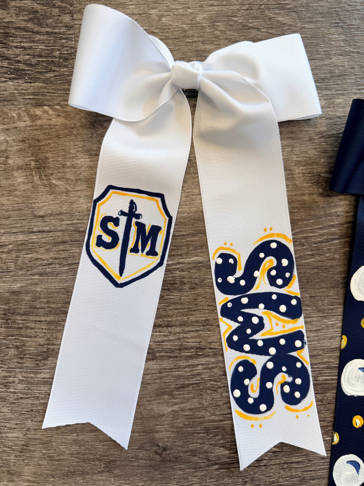 Saints Painted Bows