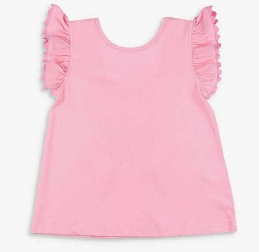 Pink Bow Back Top