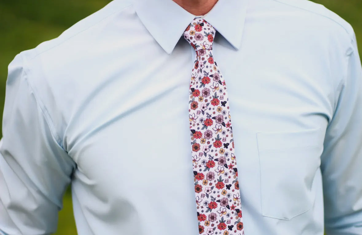 Vintage Floral Tie