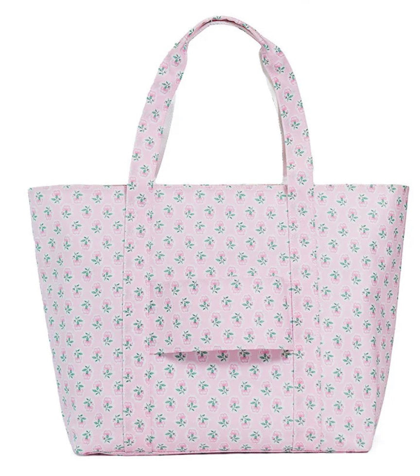 Pink Petite Fleur Jumbo Tote