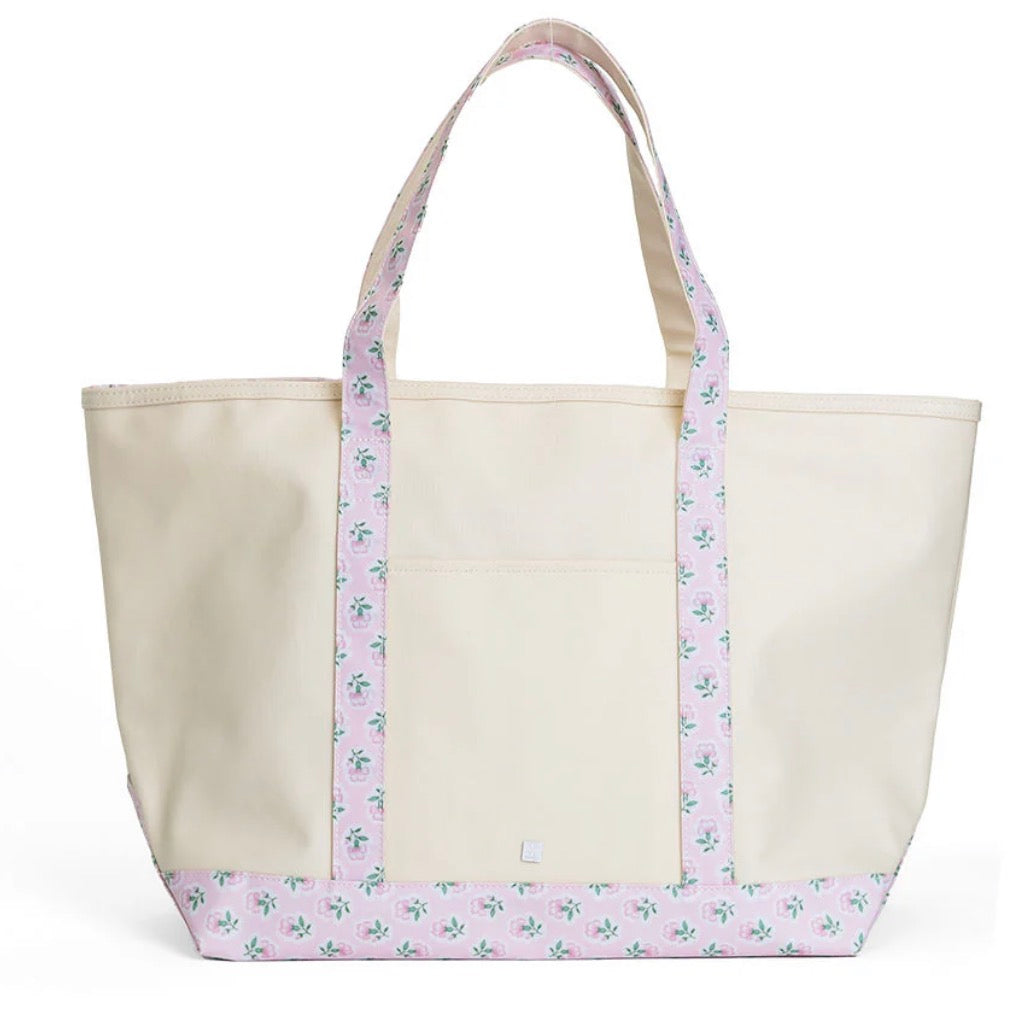 Pink Petite Fleur Maxi Tote