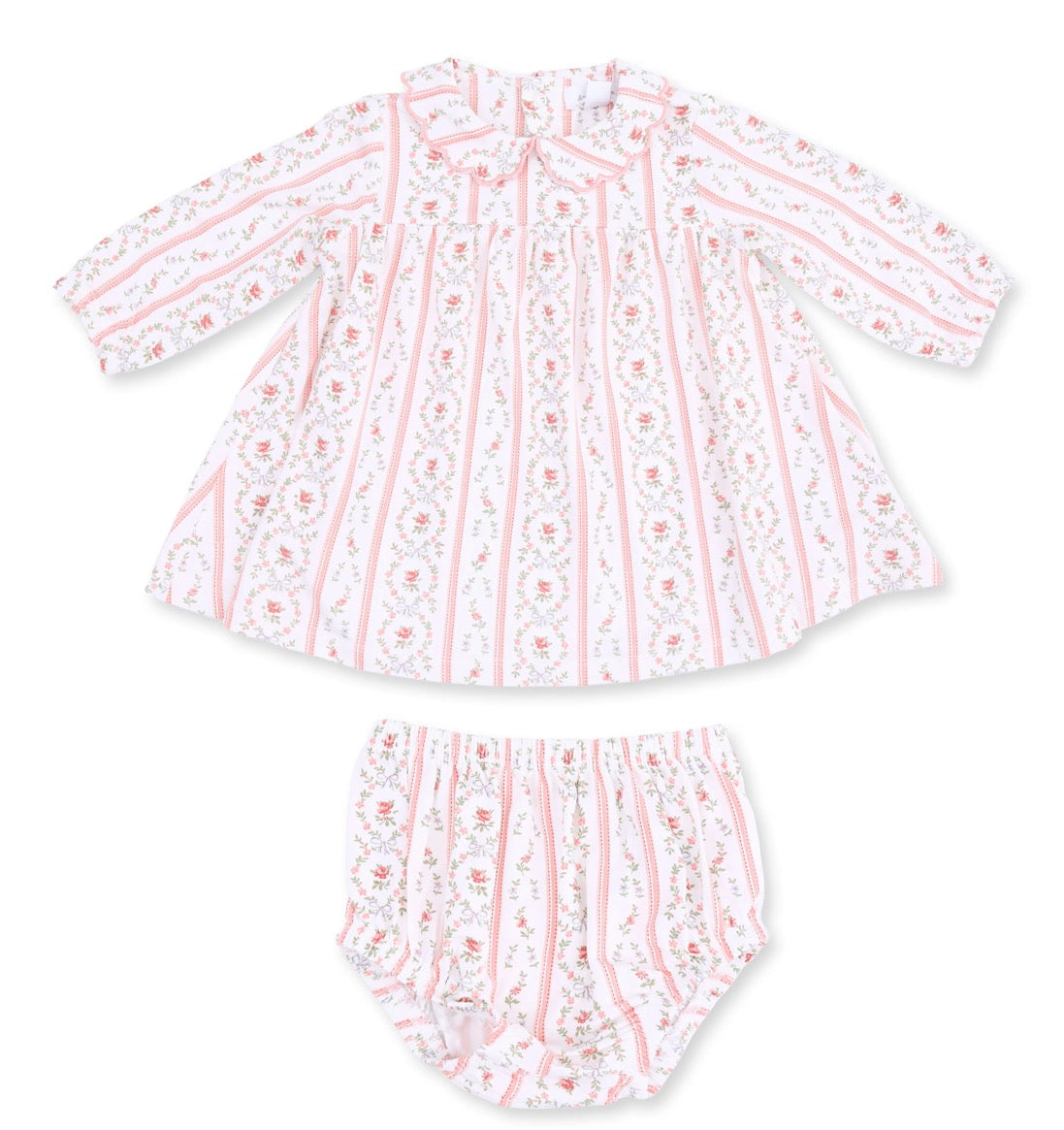 Marnie Rosebud Stripe LS Dress