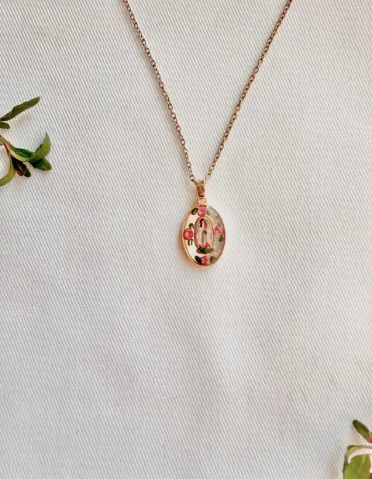 Dainty St. Therese of Lisieux Necklace