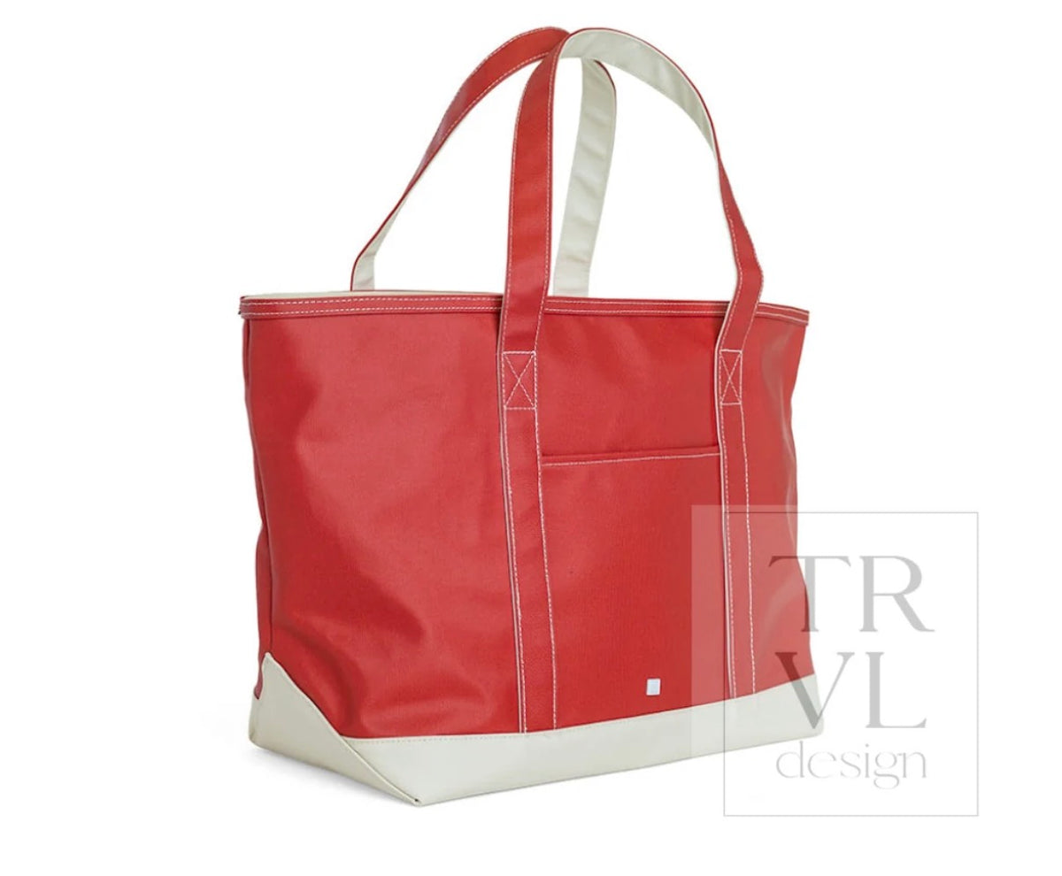 Maxi Tote Two Tone Heritage Red