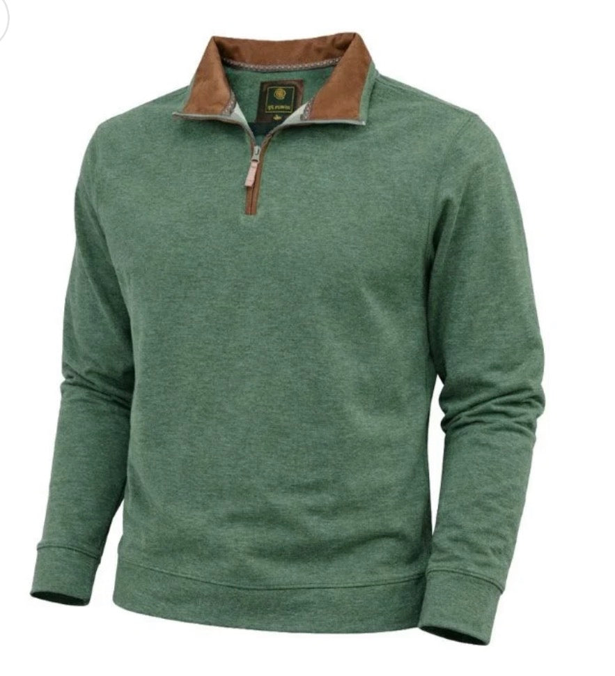F/X Fusion Quarter Zip Olive