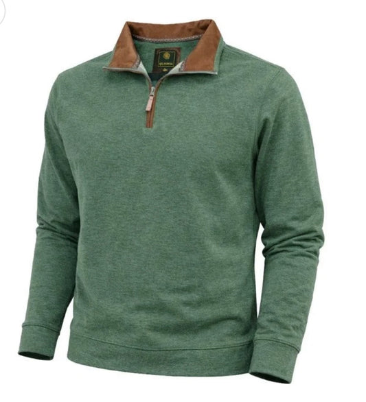 F/X Fusion Quarter Zip Olive