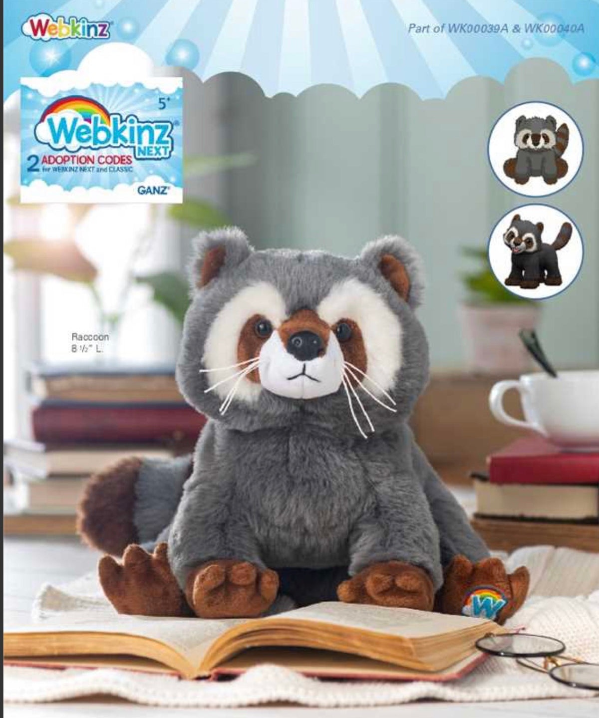 Webkinz Raccoon