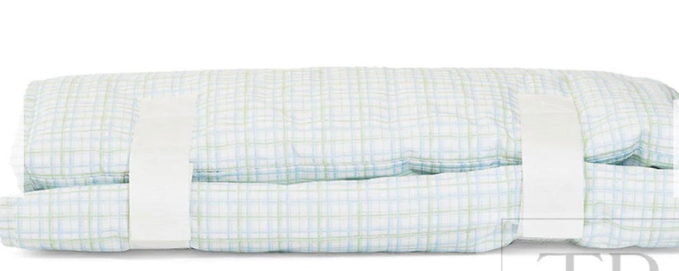 Classic Green Plaid Nap Mat