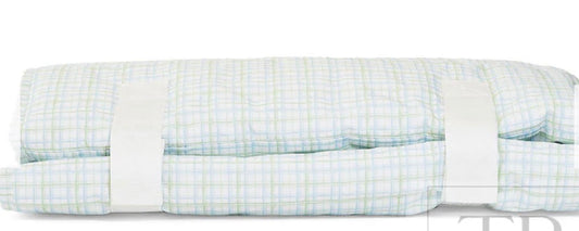 Classic Green Plaid Nap Mat