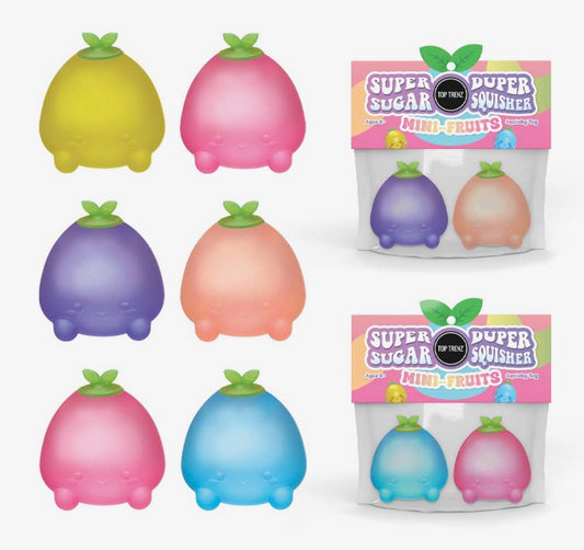 Super Duper Sugar Squishy Mini Fruit Pack