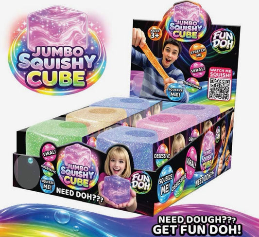 Fun Doh JUMBO Squishy Cube