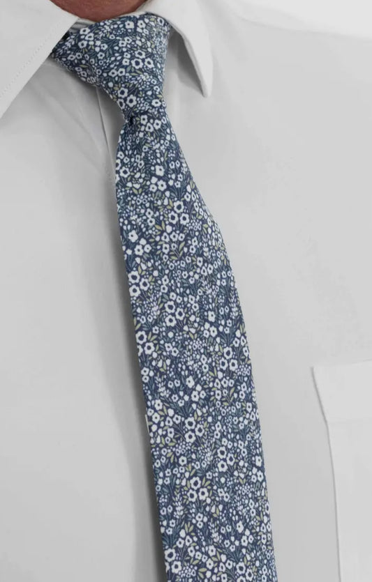 Foxglove Floral Tie