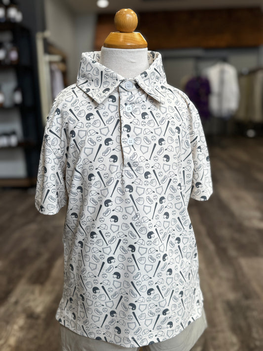 Youth Home Run Polo