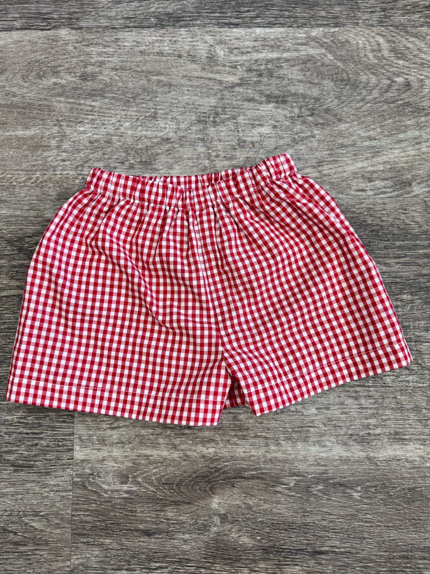 Bennett Boy Short- Red Gingham