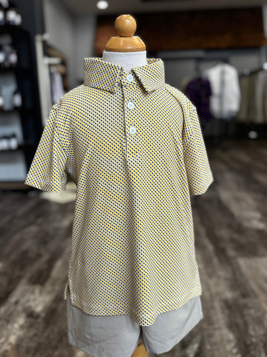 Youth Micro Louisiana State Polo
