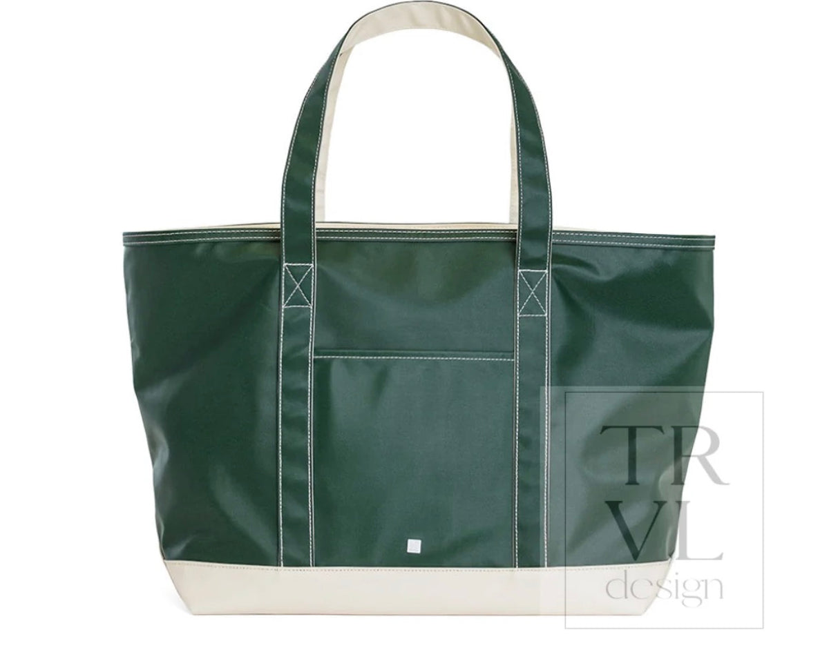 Maxi Tote Two Tone Heritage Green