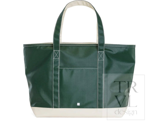 Maxi Tote Two Tone Heritage Green