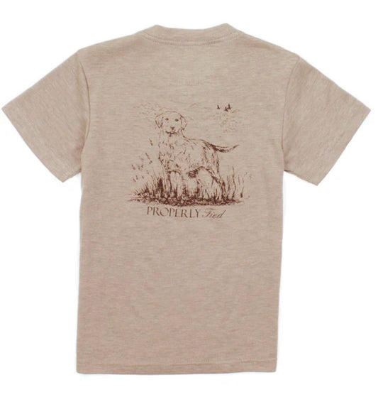 Boys Portland Tee- Labrador