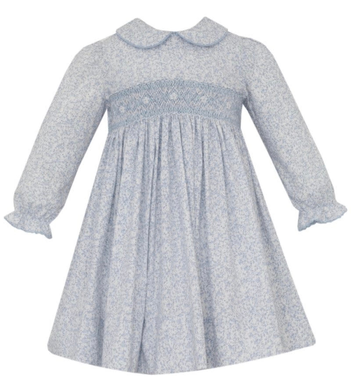 Grace Lt. Blue Liberty Print LS Print