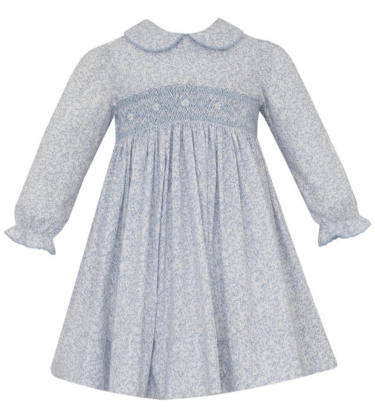 Grace Lt. Blue Liberty Print LS Print