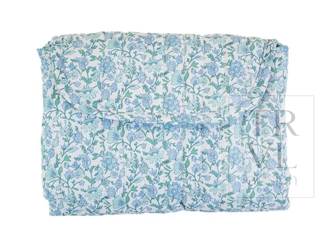 Hamptons Floral Quilted Changing Mat