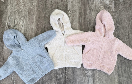 Chenille Zip up Hoodie