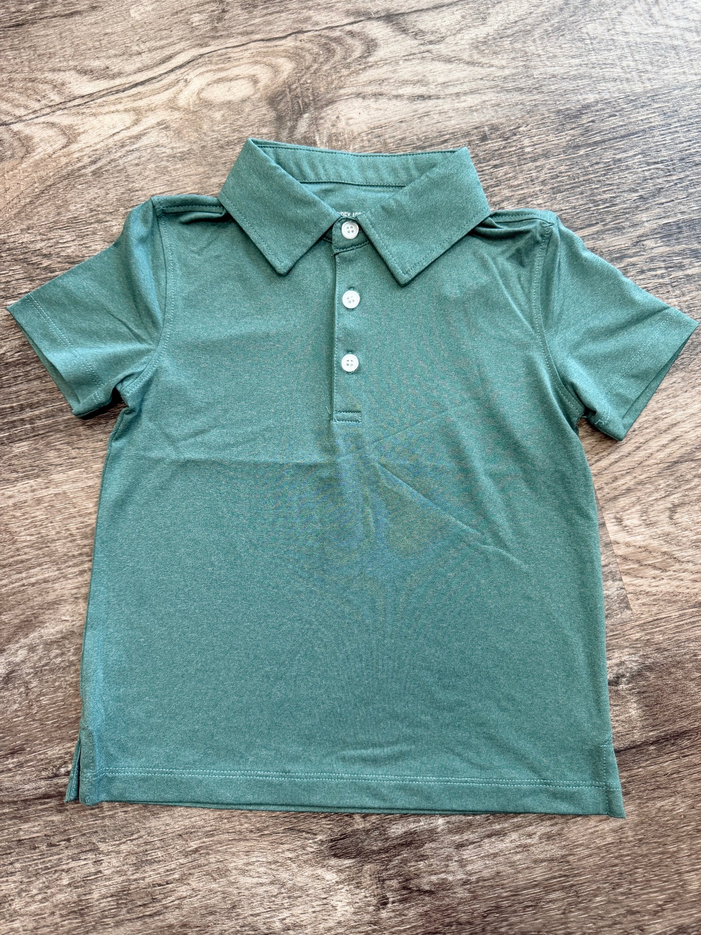 Green Heather Polo