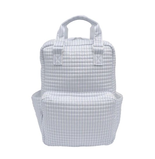 Quilted All You Need Bag Pimlico Stripe Blue