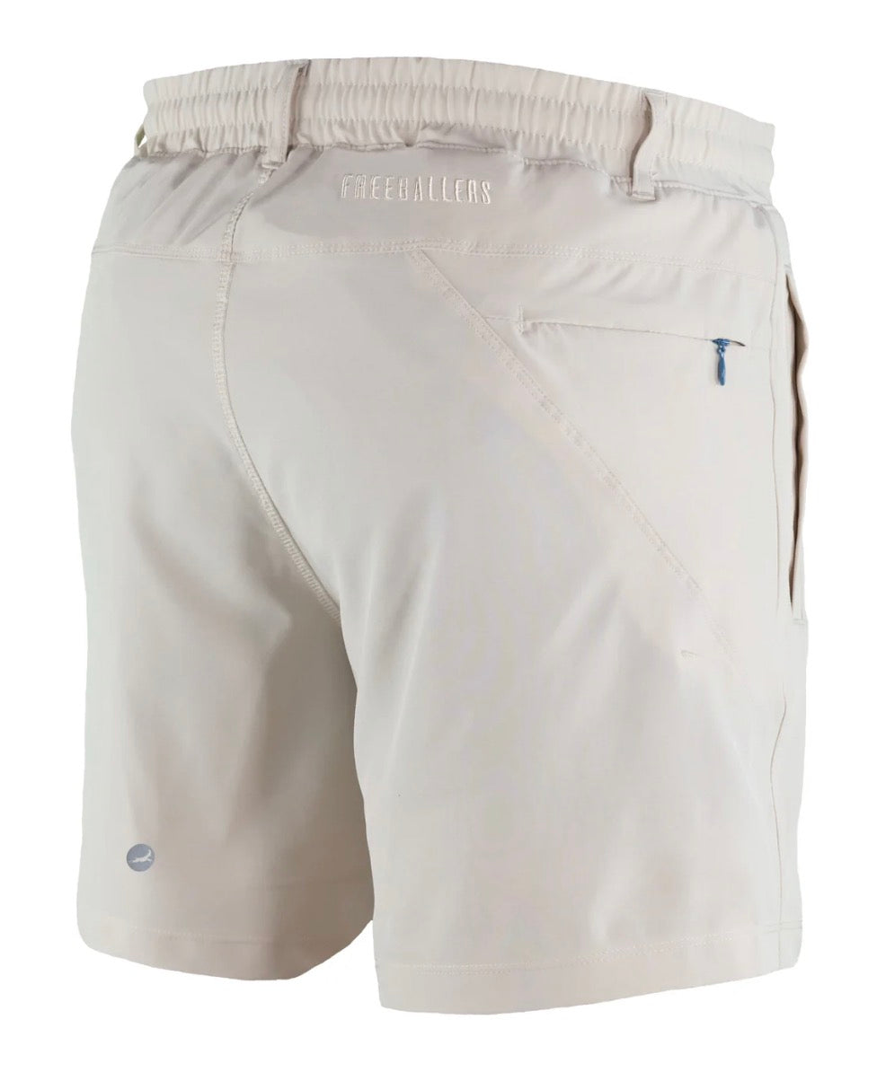 Stone khaki FB Shorts