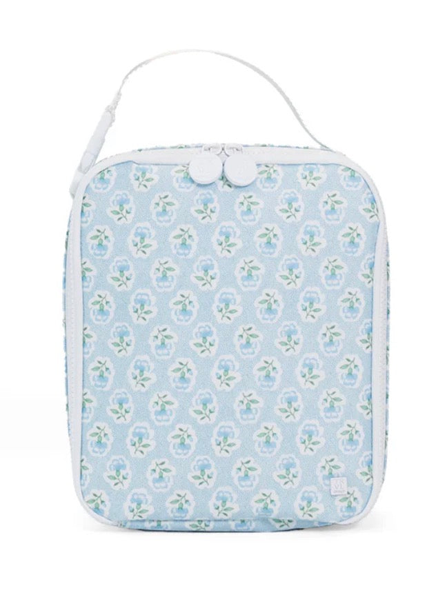 Blue Petite Fleur Lunch Box