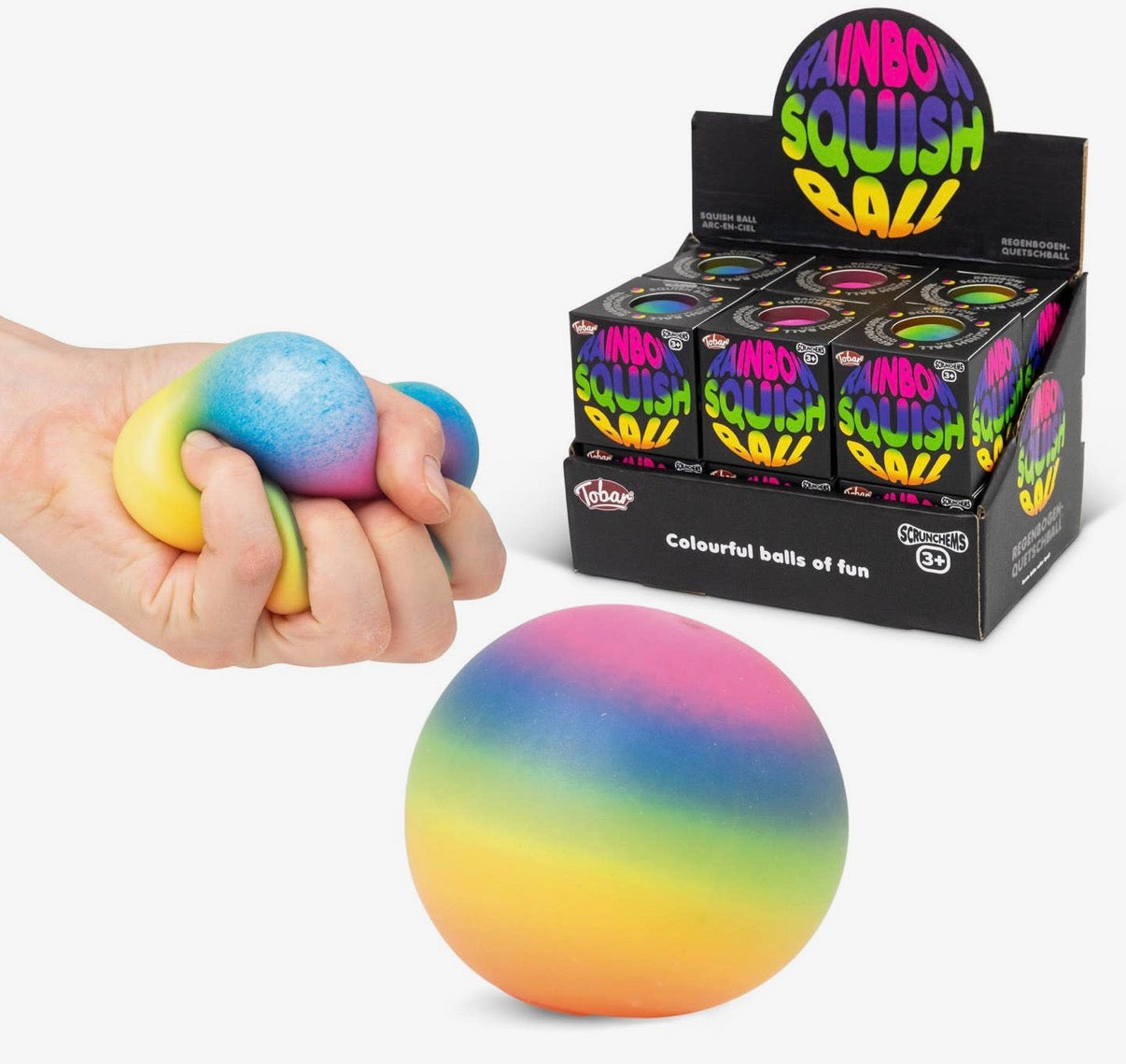 Scrunchems Rainbow Squishy Ball