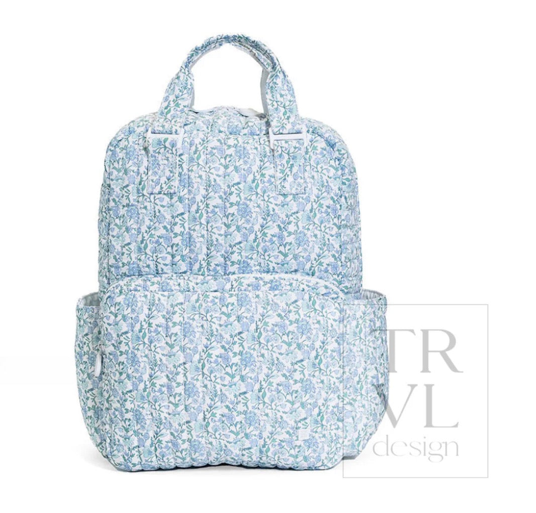 Quilted All You Need Bag Hamptons Floral