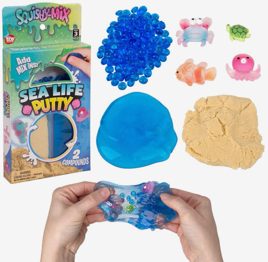 Squishy Mix- Sea Life Putty