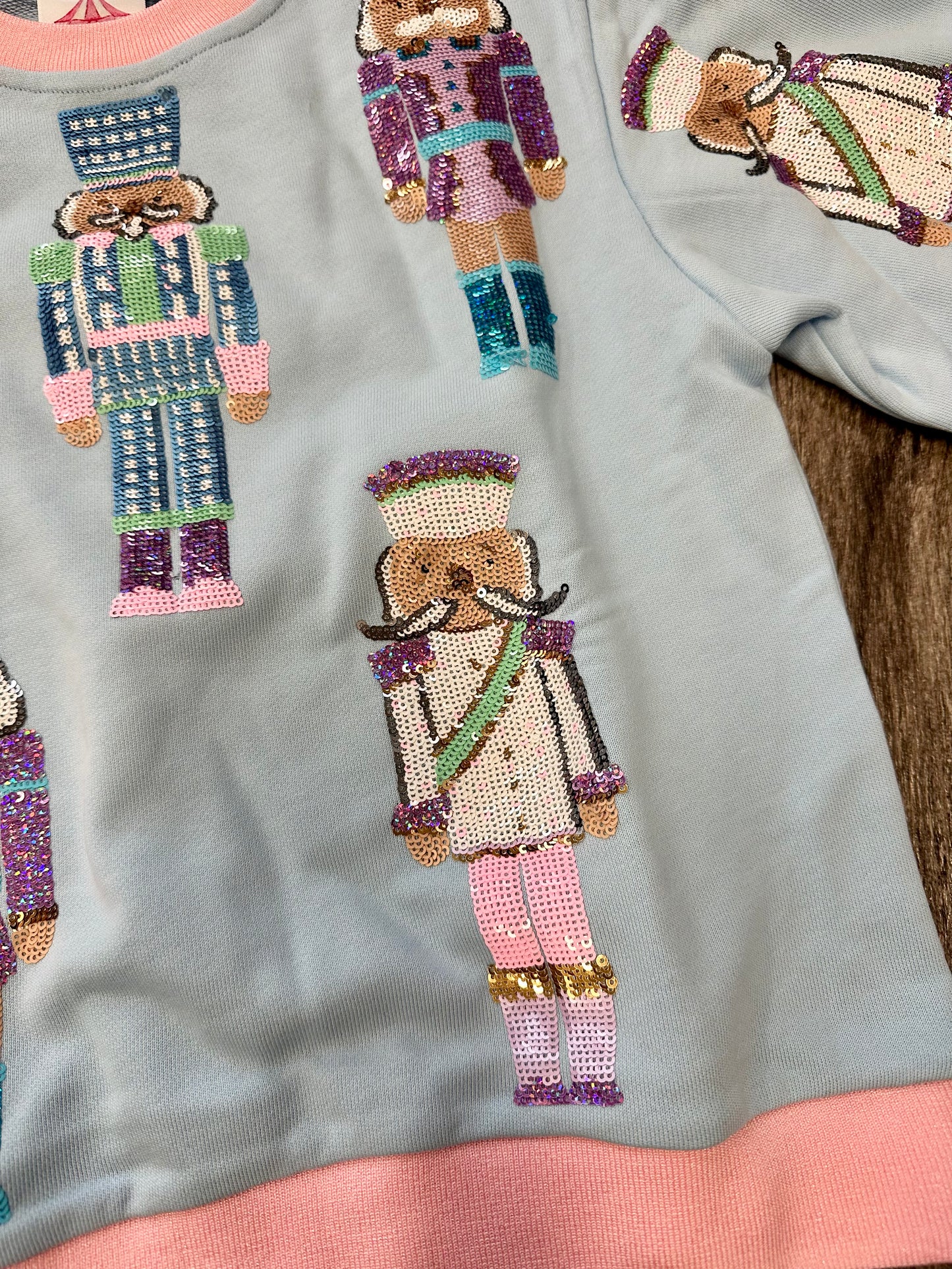 Sequin Nutcracker Sweatshirt