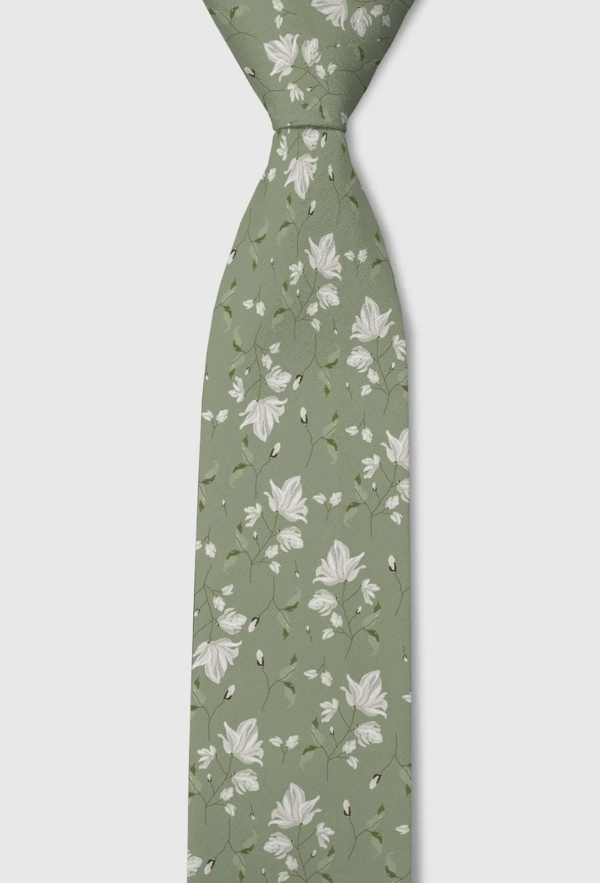 Jade Floral Tie