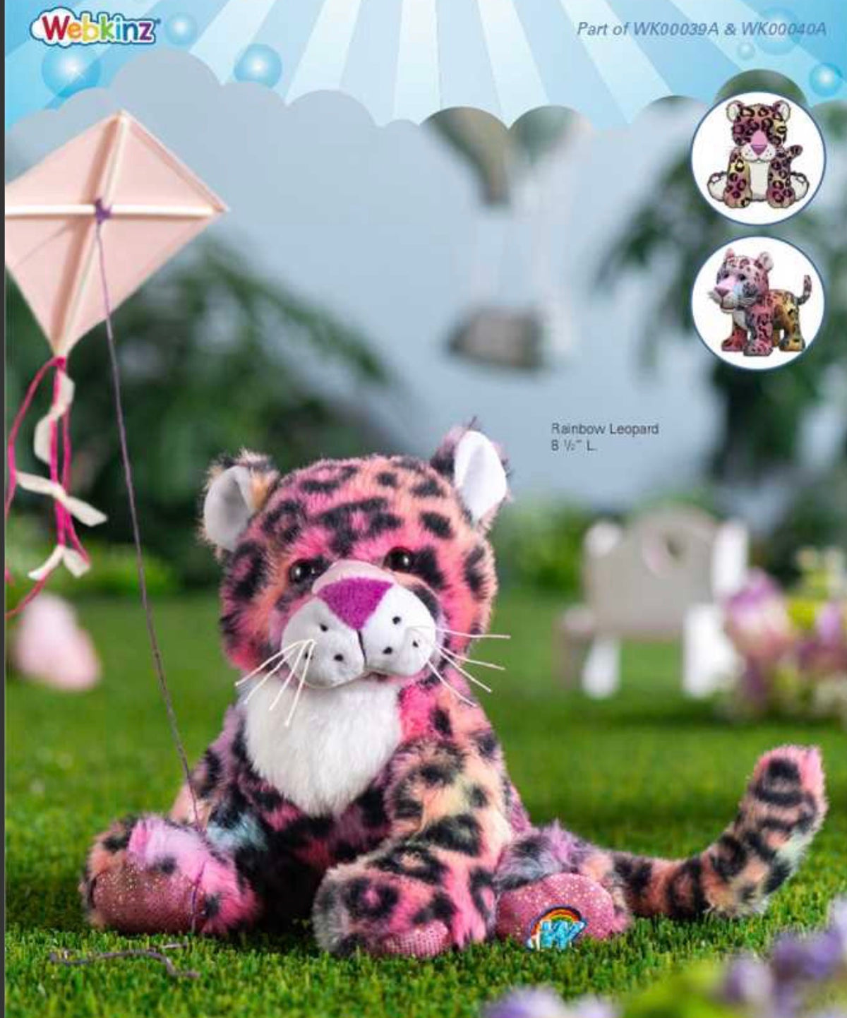 Webkinz Rainbow Leopard